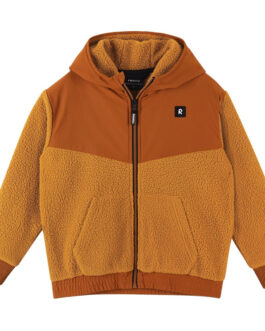 Dětská mikina Reima Samota Dětská velikost: 140 / Barva: hnědá