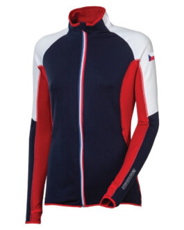 Dámská mikina Progress TS Republica 17BW Velikost: M / Barva: modrá/červená