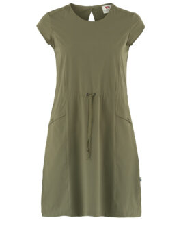 Dámské šaty Fjällräven High Coast Lite Dress W Velikost: L / Barva: zelená