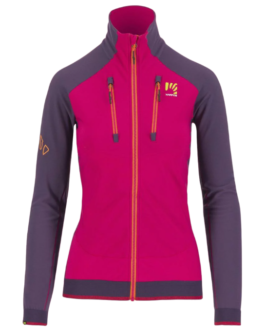 Dámská zimní bunda Karpos Alagna Evo W Jacket Velikost: S / Barva: růžová/fialová