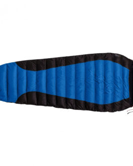 Péřový spacák Warmpeace Viking 300 195 cm wide Zip: Pravý / Barva: modrá