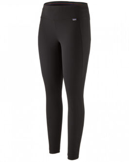 Dámské funkční spodky Patagonia Cap Midweight Bottoms Velikost: S / Barva: černá