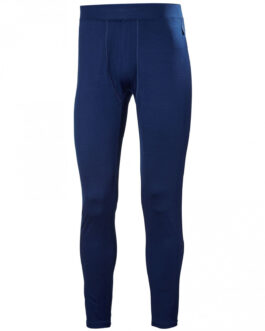 Pánské spodky Helly Hansen Hh Merino Pant Velikost: M / Barva: modrá