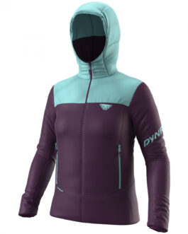 Dámská bunda Dynafit Radical Prl Hood Jkt W Velikost: L / Barva: modrá/fialová