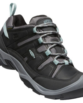 Dámské trekové boty Keen Circadia Wp Women Velikost bot (EU): 40,5 / Barva: černá