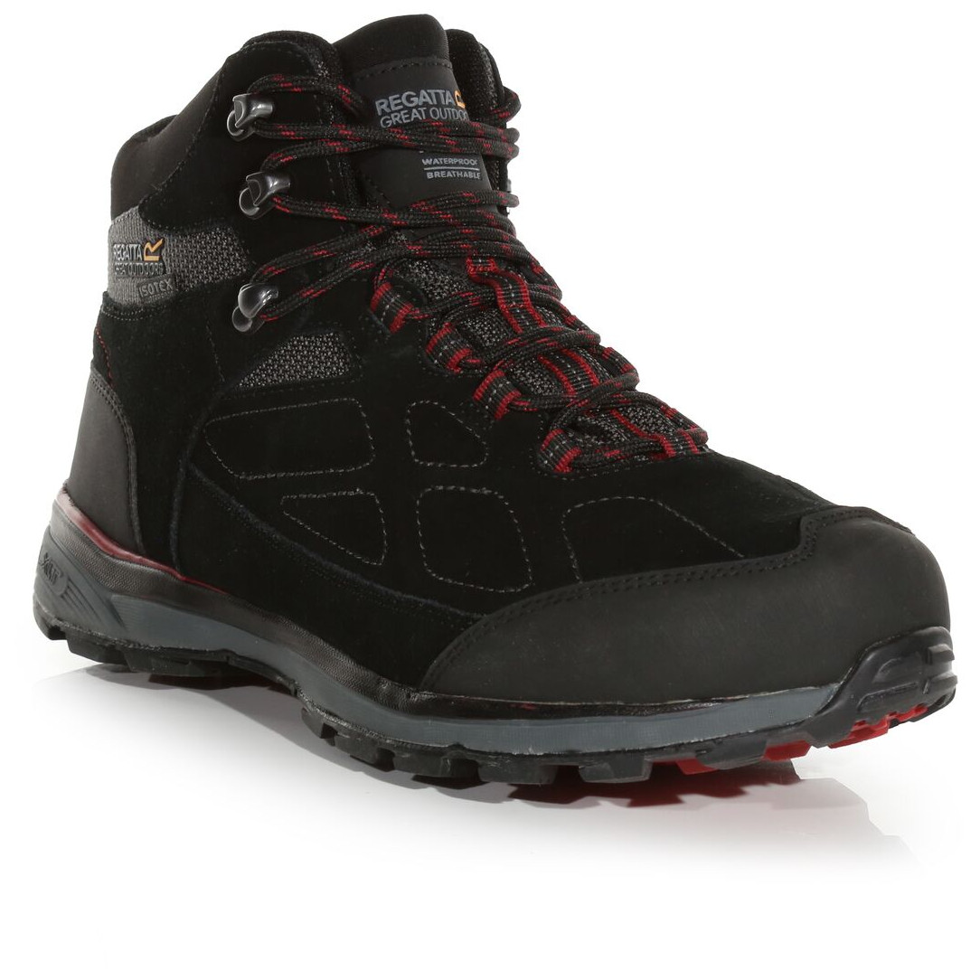 Pánské boty Regatta Samaris Suede Velikost bot (EU): 45 / Barva: černá