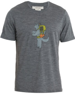 Pánské triko Icebreaker M Mer 150 Tech Lite II SS Tee Tech Head Velikost: XL / Barva: šedá