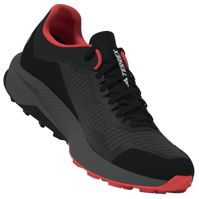 Pánské běžecké boty Adidas Terrex Trailrider GTX Velikost bot (EU): 46 (2/3) / Barva: černá/červená