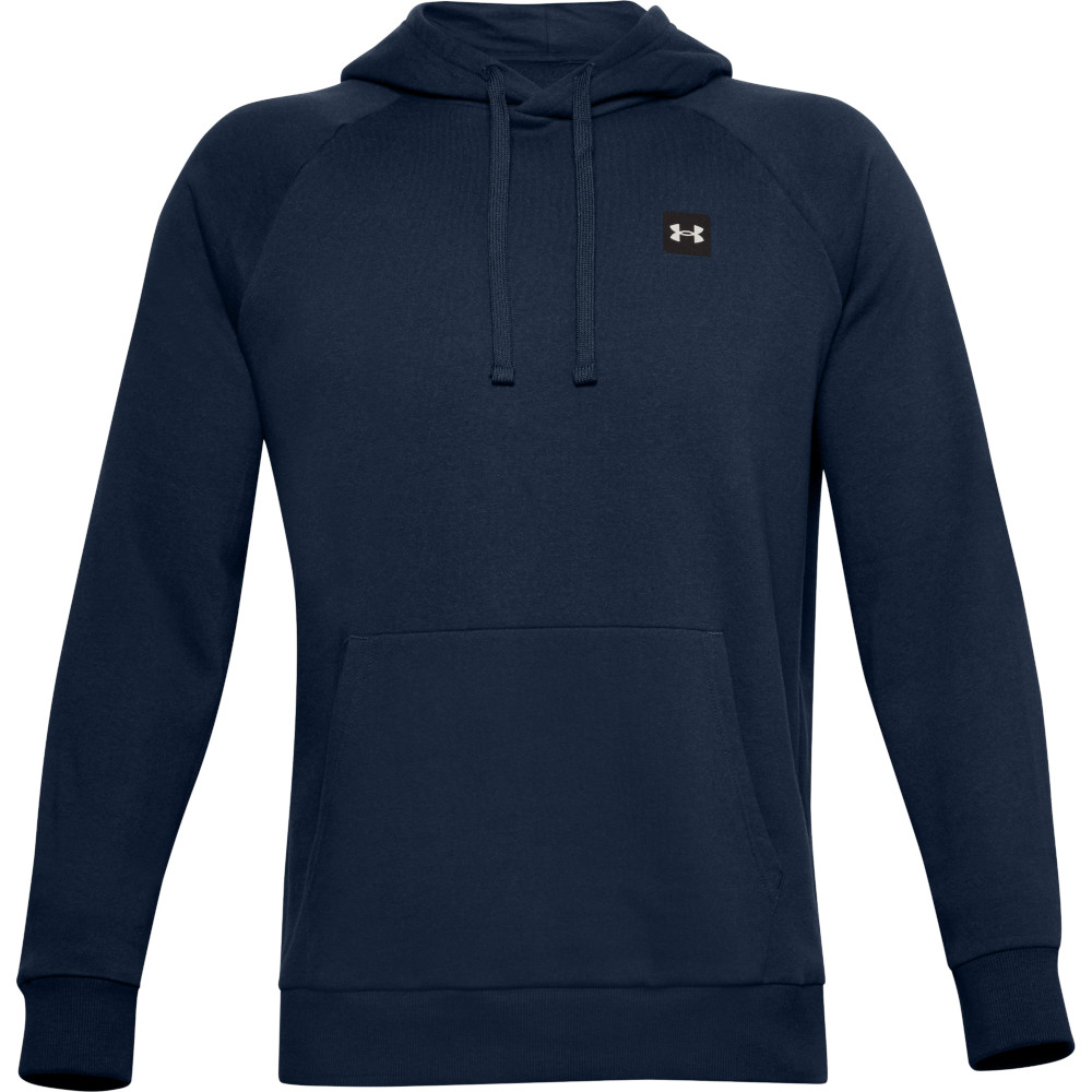 Pánská mikina Under Armour Rival Fleece Hoodie (2022) Velikost: M / Barva: modrá