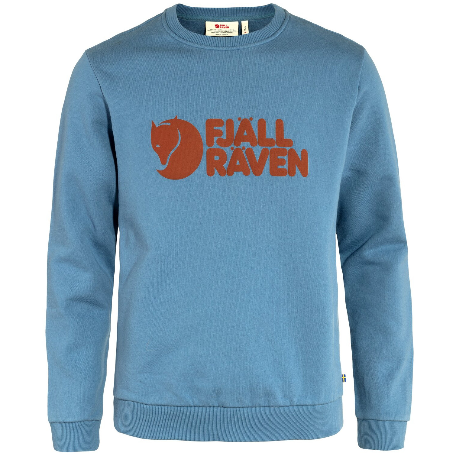 Pánská mikina Fjällräven Logo Sweater M Velikost: L / Barva: modrá