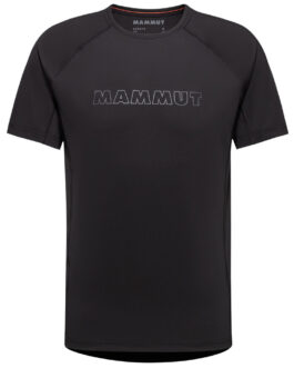 Pánské triko Mammut Selun FL T-Shirt Men Logo Velikost: XL / Barva: černá