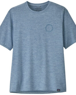 Pánské triko Patagonia Cap Cool Daily Graphic Lands Velikost: L / Barva: modrá