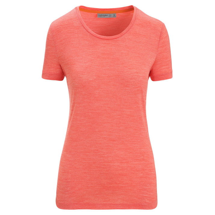 Dámské triko Icebreaker Women Sphere II SS Tee Velikost: L / Barva: oranžová