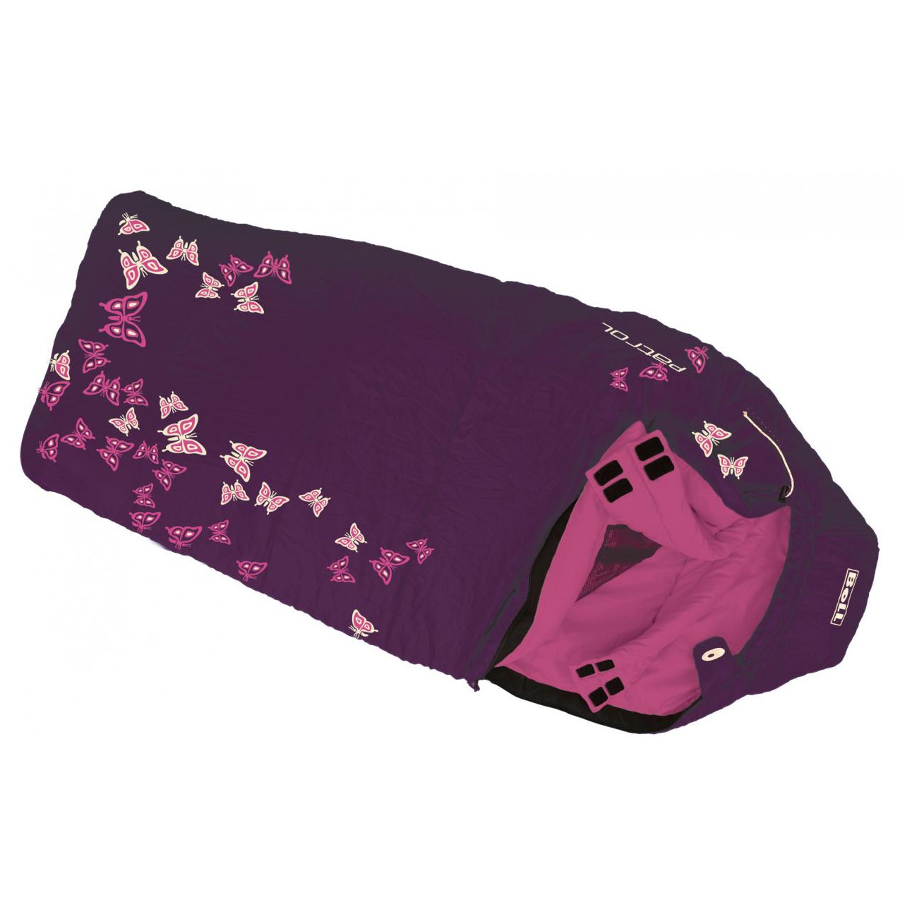 Dětský spacák Boll Patrol Zip: Pravý / Barva: fialová