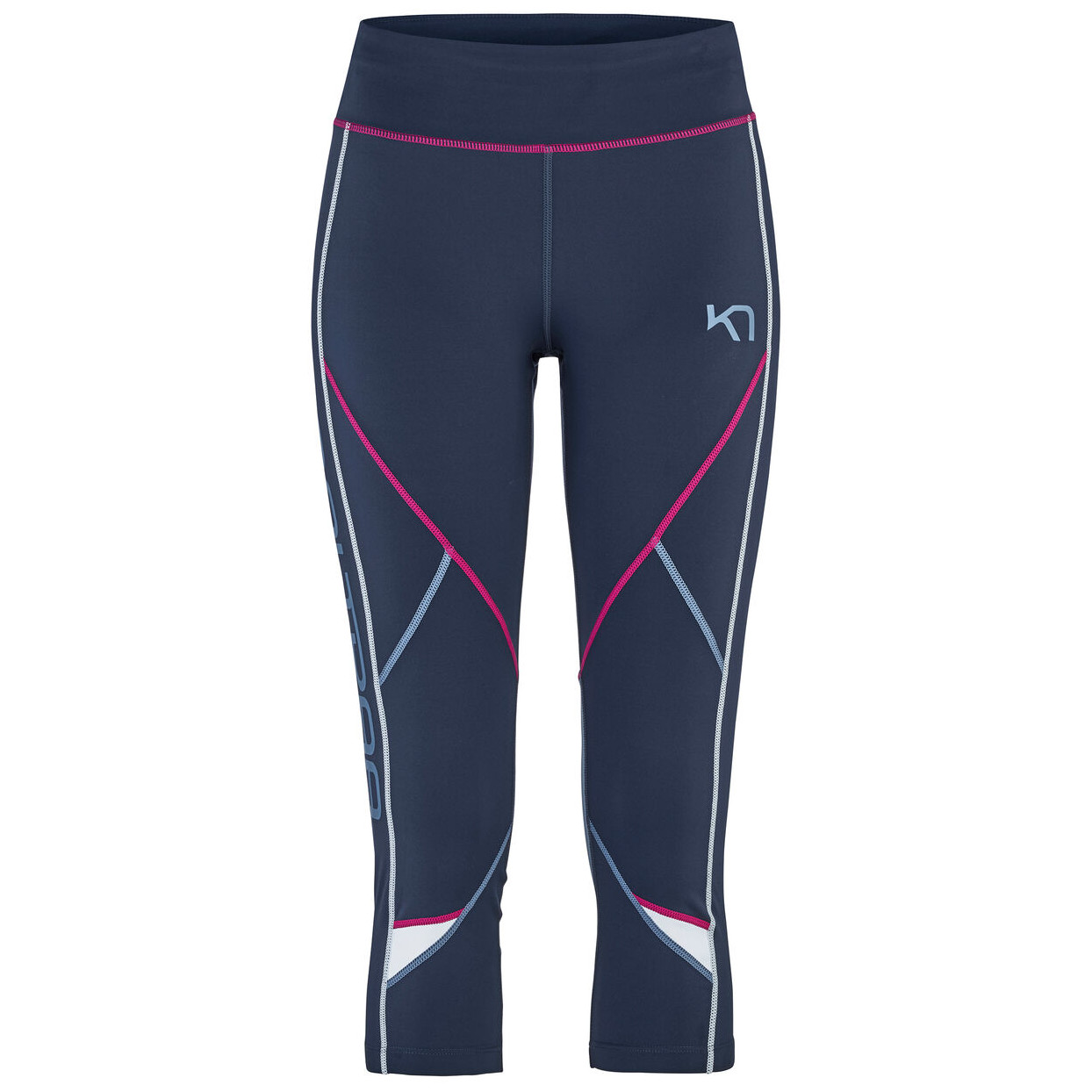 Dámské 3/4 legíny Kari Traa Louise 2.0 3/4 Tights Velikost: M / Barva: modrá