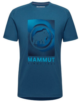 Pánské triko Mammut Trovat T-Shirt Men Mammut Velikost: L / Barva: modrá