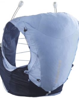 Běžecká vesta Salomon Adv Skin 12 English Manor / Black Iris Velikost: S / Barva: modrá