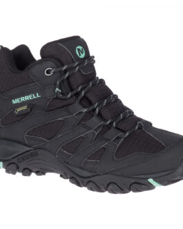 Dámské turistické boty Merrell Claypool Sport Mid Gtx Velikost bot (EU): 39 / Barva: černá/modrá