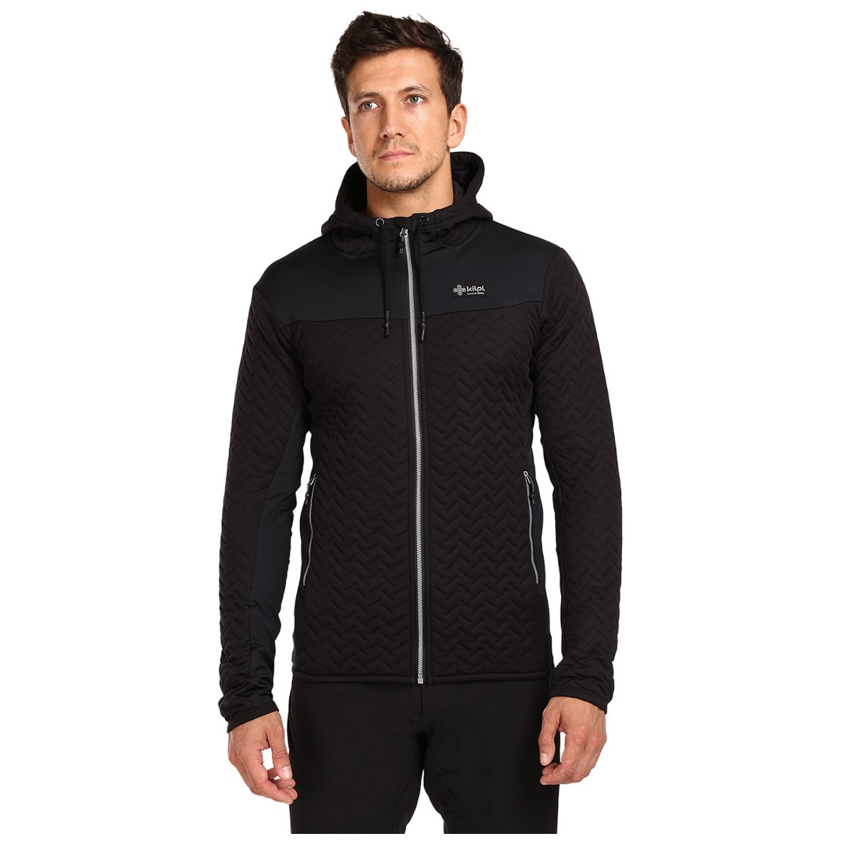Pánská funkční mikina Kilpi Nevia-M Velikost: XXL / Barva: černá