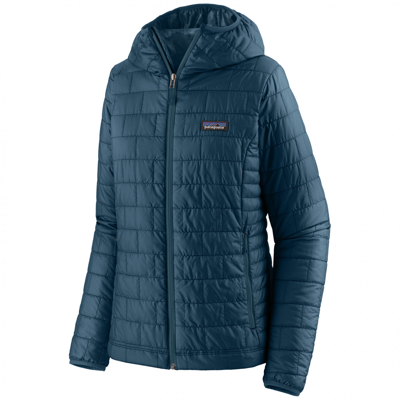Dámská bunda Patagonia Nano Puff Hoody Velikost: M / Barva: tmavě modrá