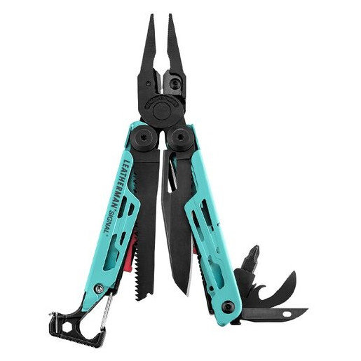Multitool Leatherman Signal Barva: tyrkysová