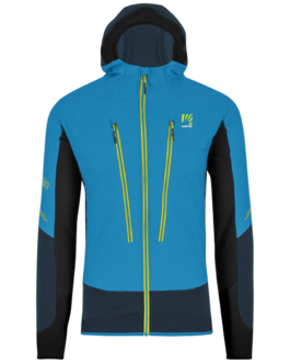 Pánská zimní bunda Karpos Alagna Plus Evo Jacket Velikost: M / Barva: modrá/černá