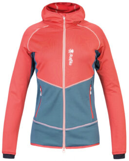 Dámská funkční mikina Rafiki Linya Velikost: L / Barva: červená