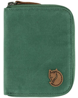 Peněženka Fjällräven Zip Wallet Barva: zelená/hnědá