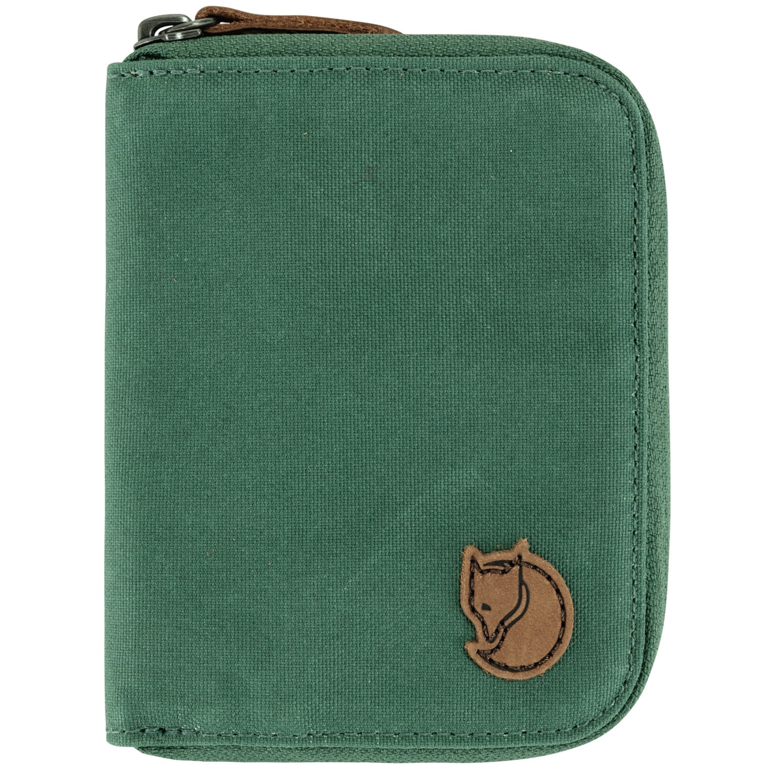 Peněženka Fjällräven Zip Wallet Barva: zelená/hnědá