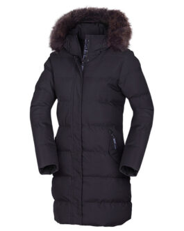 Dámský zimní kabát Northfinder Rhea Velikost: XL / Barva: černá