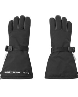 Dětské lyžařské rukavice Reima Skimba Velikost rukavic: 5 / Barva: černá