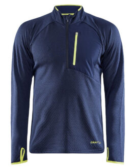 Pánské funkční triko Craft CORE Trim Thermal Velikost: XL / Barva: tmavě modrá