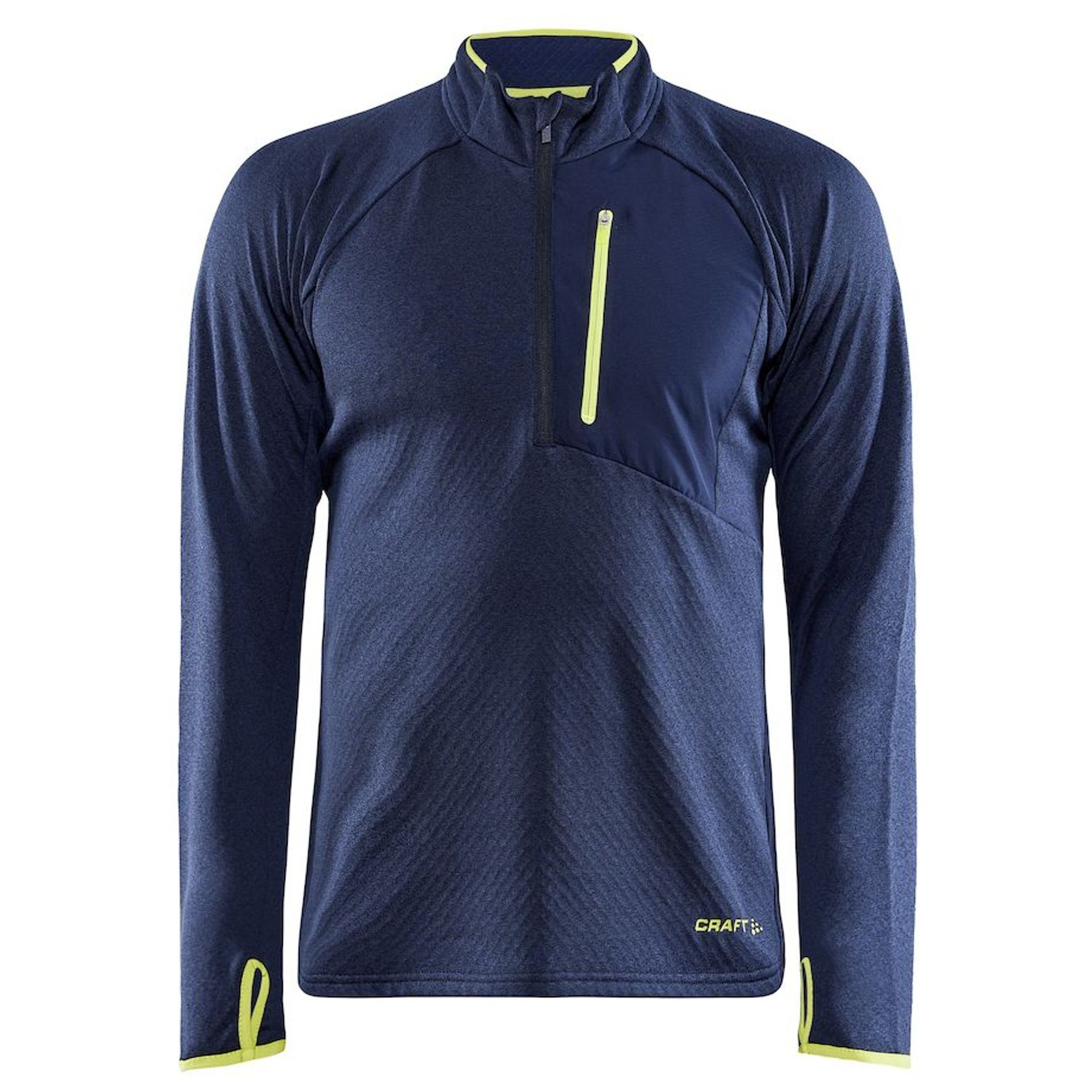 Pánské funkční triko Craft CORE Trim Thermal Velikost: XXL / Barva: tmavě modrá