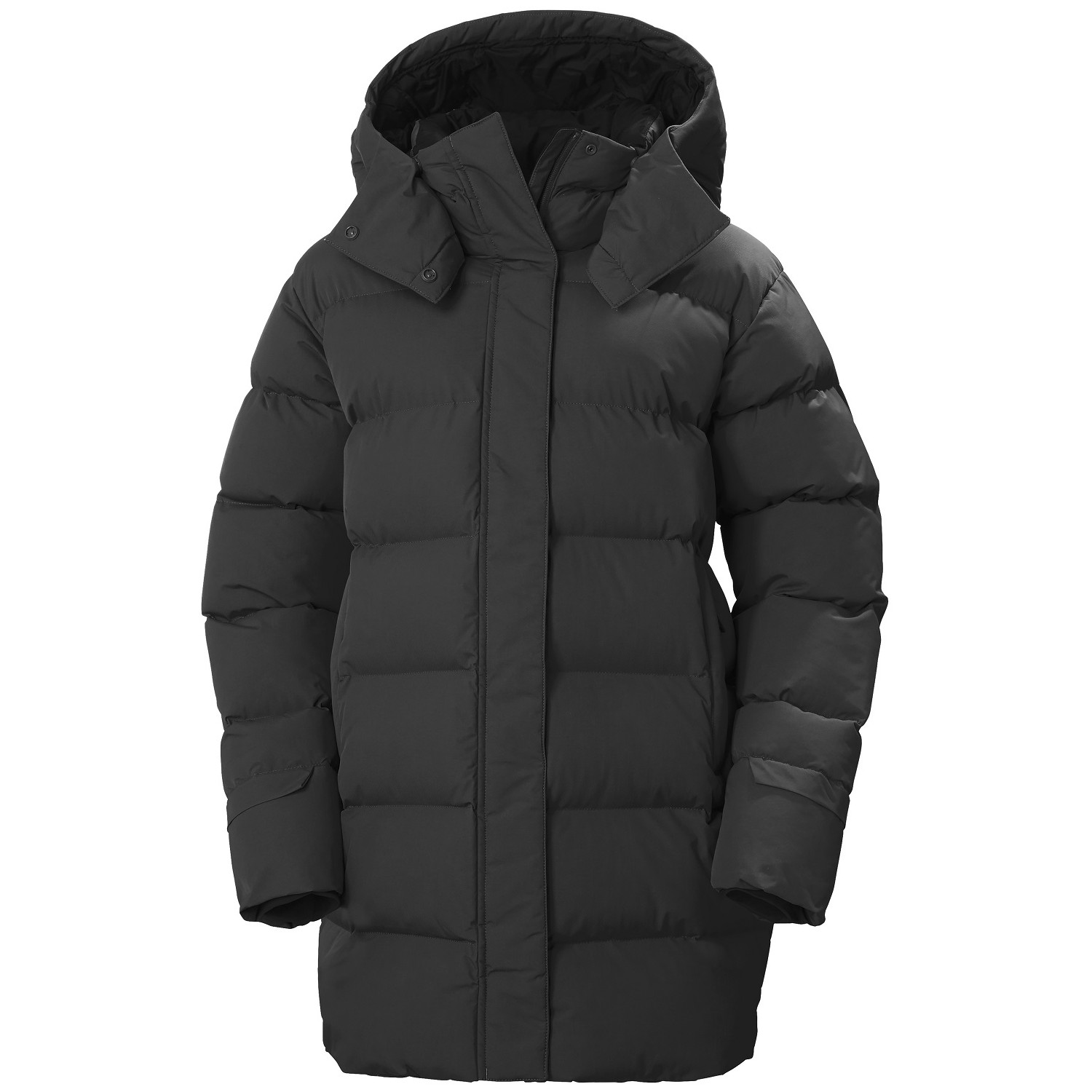 Dámská zimní bunda Helly Hansen W Aspire Puffy Parka Velikost: S / Barva: černá