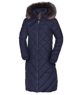 Dámský kabát Northfinder Gina Velikost: M / Barva: modrá