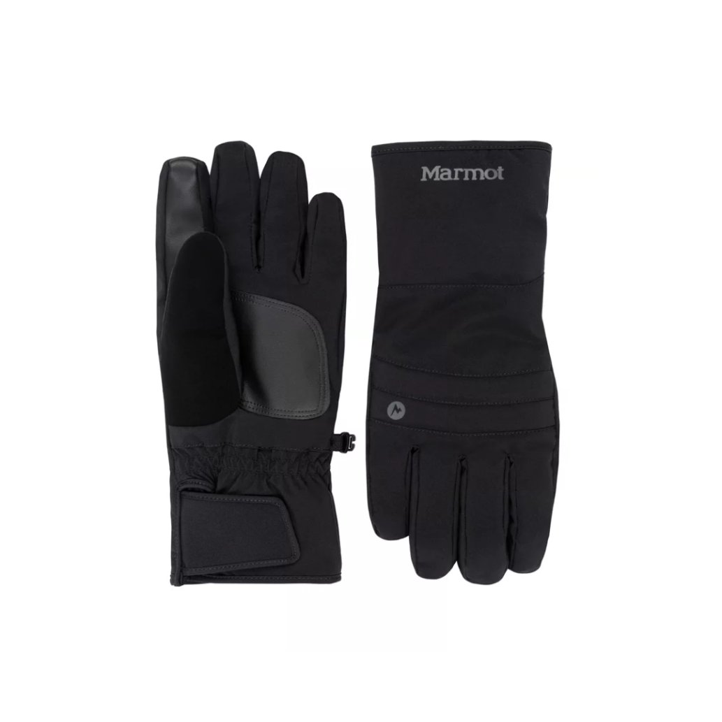Rukavice Marmot Moraine Glove Velikost rukavic: M / Barva: černá
