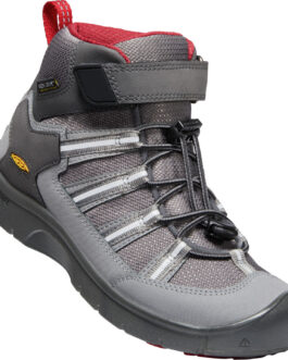 Dětské boty Keen Hikeport 2 Sport Wp Mid Children Dětské velikosti bot: 29 / Barva: šedá/červená