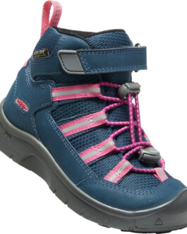 Dětské boty Keen Hikeport 2 Sport Mid Wp Youth Velikost bot (EU): 39 / Barva: modrá/růžová