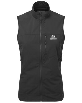 Dámská vesta Mountain Equipment Echo Wmns Vest Velikost: M / Barva: černá