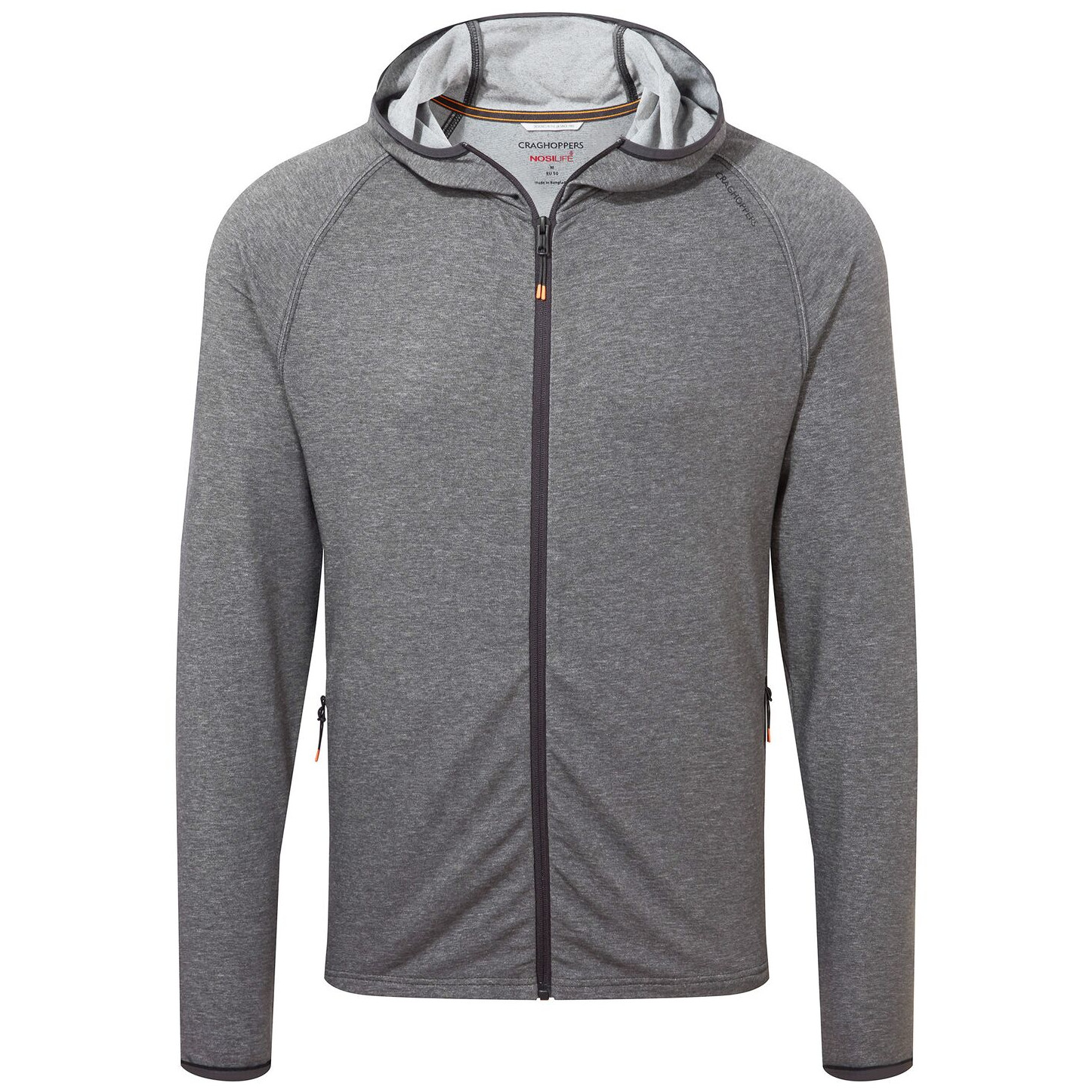 Pánská funkční mikina Craghoppers NL Nepos Hood Jkt Velikost: XXL / Barva: šedá
