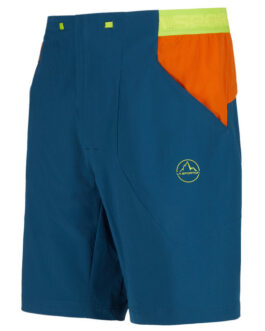 Pánské kraťasy La Sportiva Guard Short M Velikost: L / Barva: modrá/oranžová
