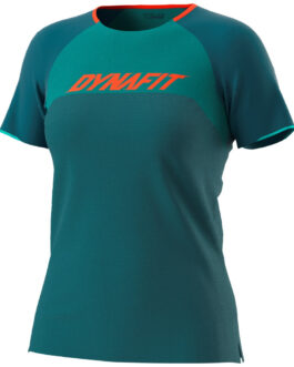 Dámské cyklistické triko Dynafit Ride S/S Tee W 2022 Velikost: M / Barva: modrá