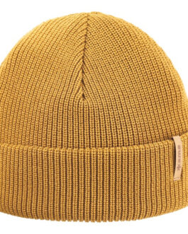 Pletená merino čepice Kama A159 Barva: žlutá
