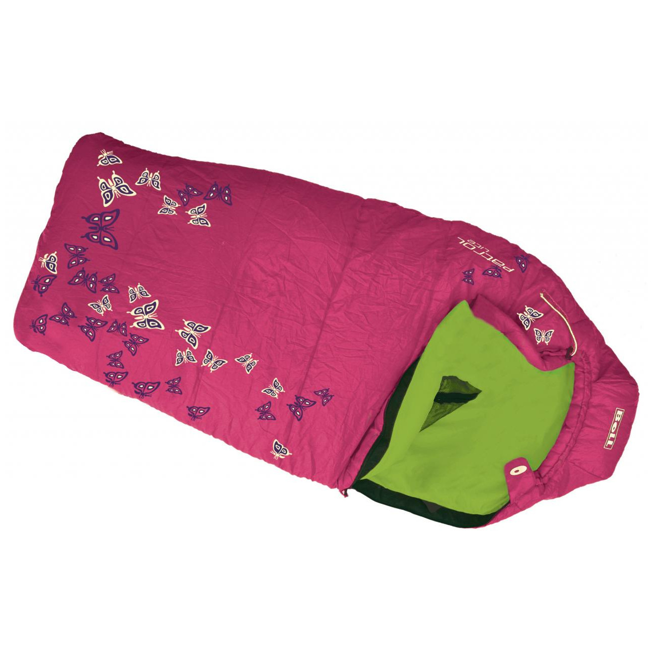 Dětský spacák Boll Patrol Lite Zip: Levý / Barva: fialová