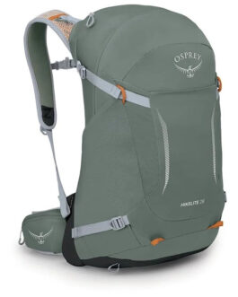 Batoh Osprey Hikelite 28 Velikost zad batohu: M/L / Barva: šedá