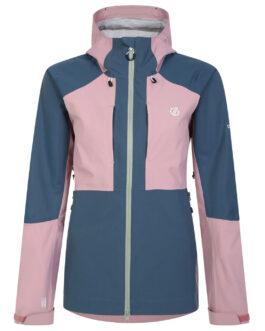 Dámská bunda Dare 2b Assuring Jacket Velikost: XS / Barva: růžová/šedá