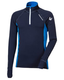 Pánská funkční mikina Progress TS Torez Zip 17AF Velikost: XL / Barva: modrá/světle modrá