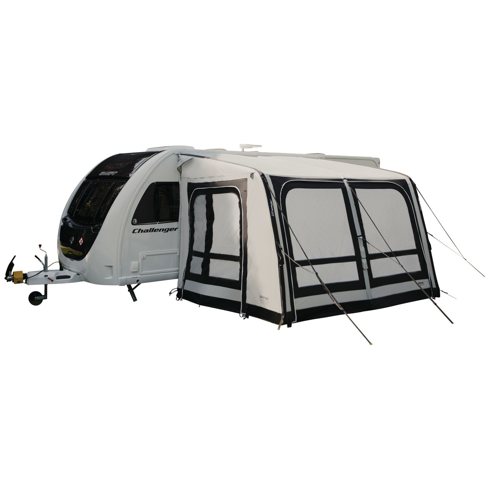 Předstan Vango Balletto Air 330 Elements Shield Barva: černá/šedá