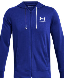 Pánská mikina Under Armour Rival Terry LC FZ Velikost: L / Barva: modrá