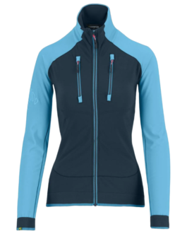 Dámská zimní bunda Karpos Alagna Evo W Jacket Velikost: M / Barva: modrá/světle modrá